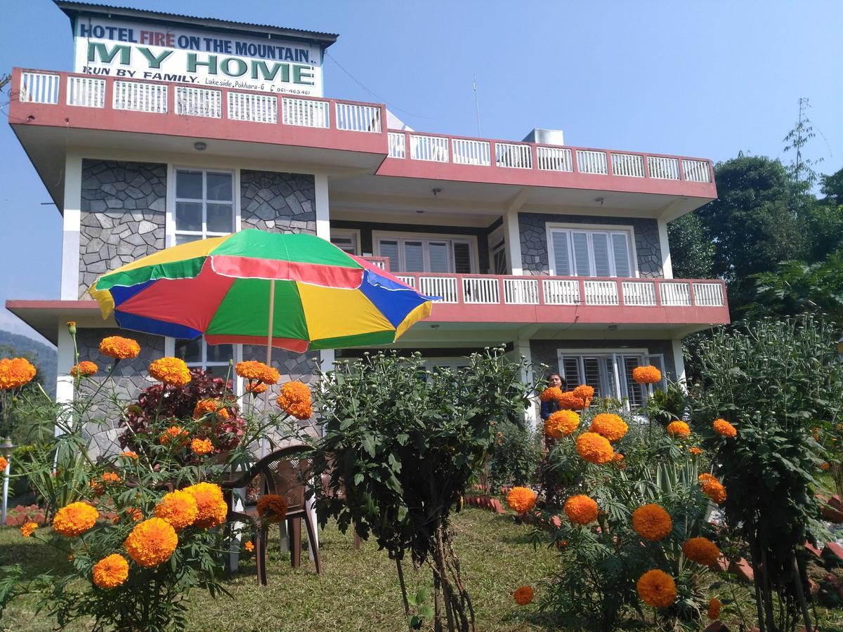 Hotel Fire On The Mountain Pokhara Exterior foto