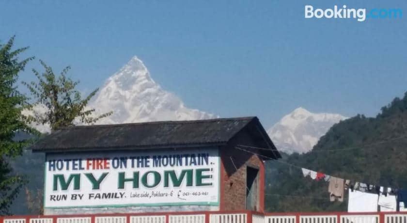 Hotel Fire On The Mountain Pokhara Exterior foto